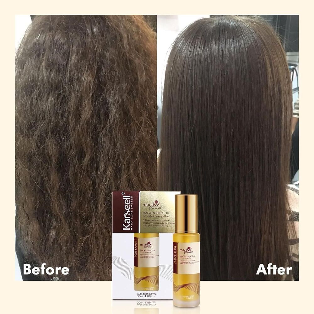Karseell Moroccan Argan Oil for Hair Healing Cold Pressed Weightless Serum 50ml - Picture 6 of 11